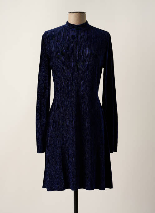 Robe mi-longue bleu AN' GE pour femme