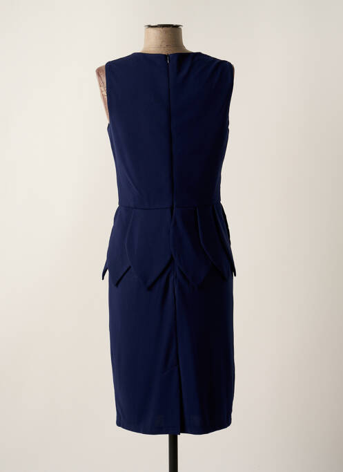 Robe mi-longue bleu ASHWI pour femme