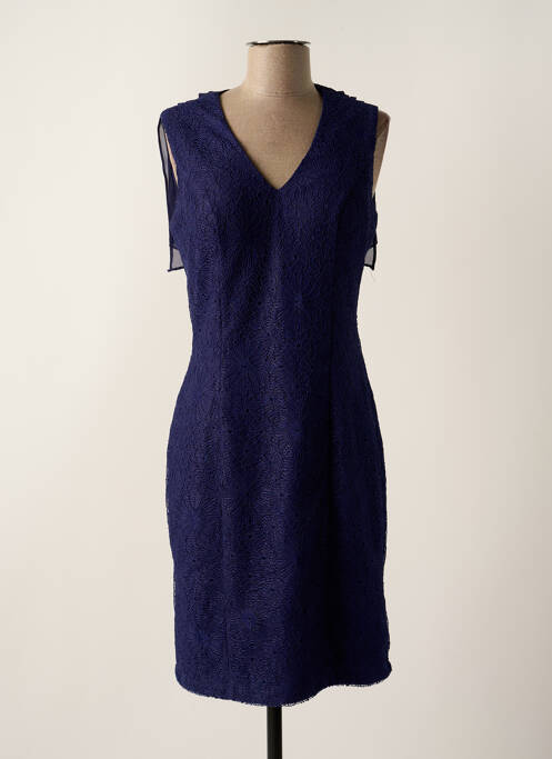 Robe mi-longue bleu ASHWI pour femme