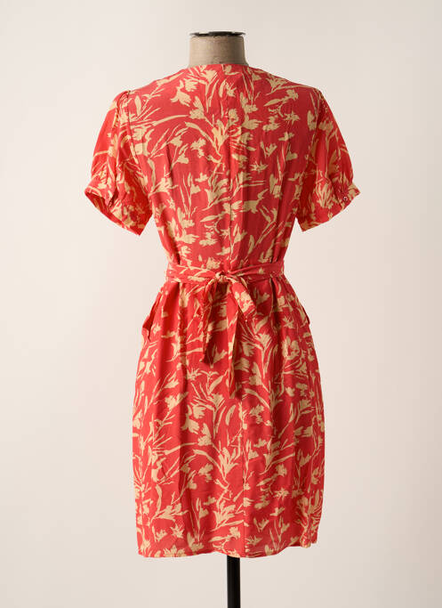 Robe mi-longue rose SEE U SOON pour femme