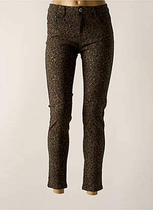 Pantalon slim stretch taille normale vert ZAC & ZOE femme