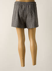 Jupe short gris SEE U SOON pour femme seconde vue