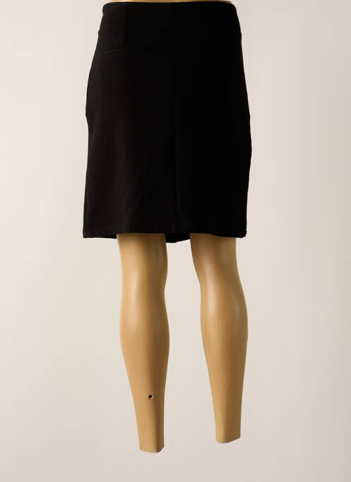 Jupe mi-longue noir SEE U SOON pour femme