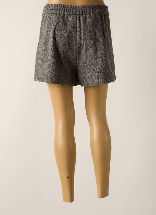 Jupe short gris SEE U SOON pour femme