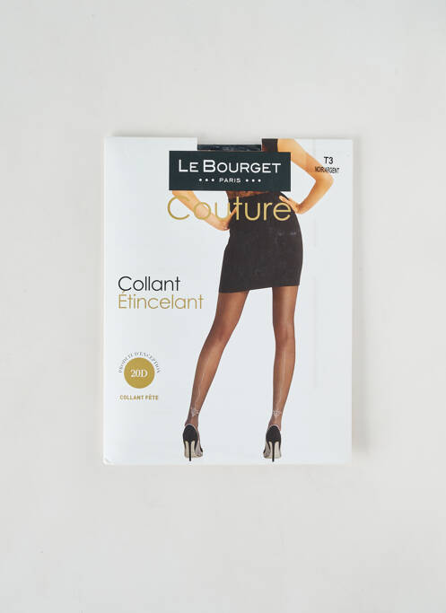 Collants noir LE BOURGET pour femme