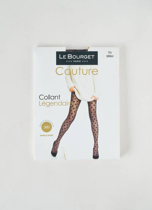 Collants violet LE BOURGET pour femme