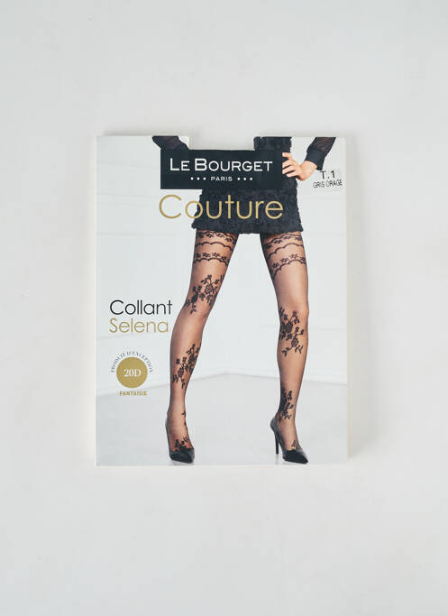 Collants gris LE BOURGET pour femme