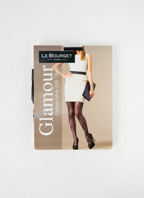 Collants noir LE BOURGET pour femme