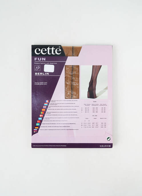 Bas chair CETTE pour femme