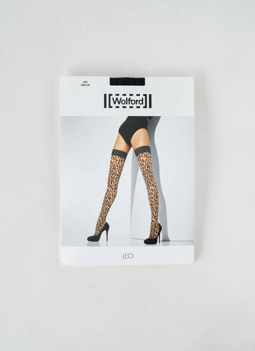 Bas noir WOLFORD pour femme