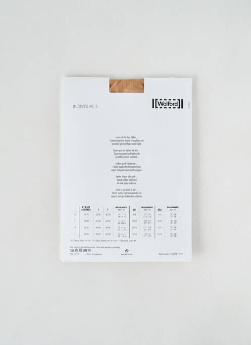 Collants chair WOLFORD pour femme