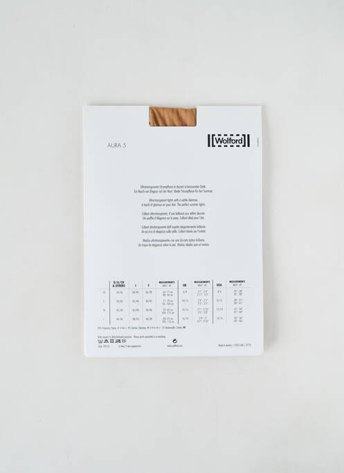 Collants chair WOLFORD pour femme