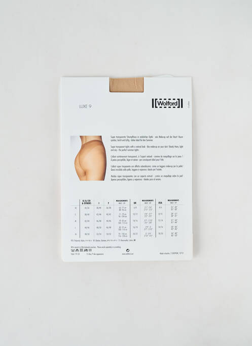 Collants chair WOLFORD pour femme