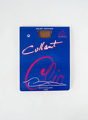 Collants elastique à la taille beige CLIO femme