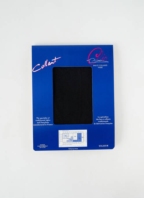 Collants noir CLIO pour femme