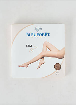 Collants beige BLEU FORET pour femme