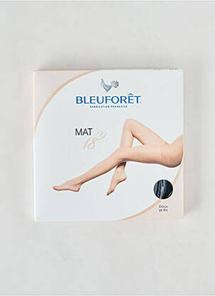 Collants elastique à la taille noir BLEU FORET femme