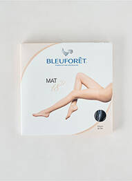 Collants elastique à la taille noir BLEU FORET femme