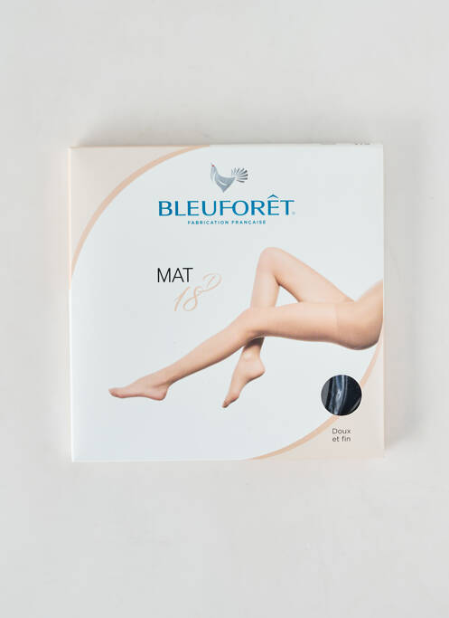 Collants elastique à la taille noir BLEU FORET femme