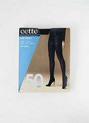 Collants noir CETTE pour femme seconde vue