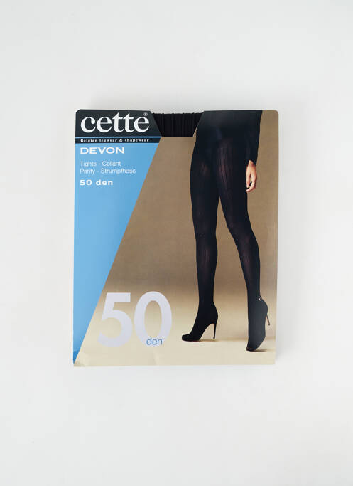 Collants noir CETTE pour femme