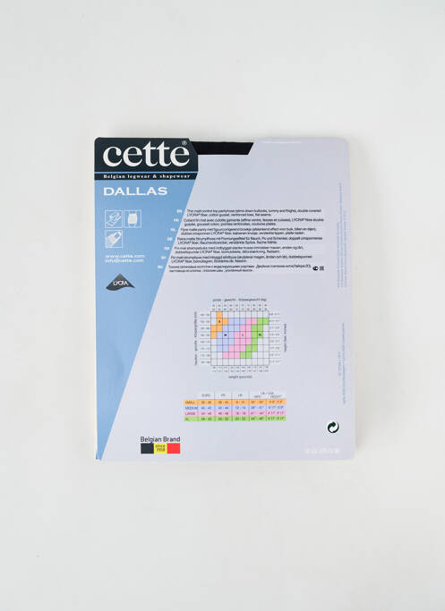 Collants bleu CETTE pour femme