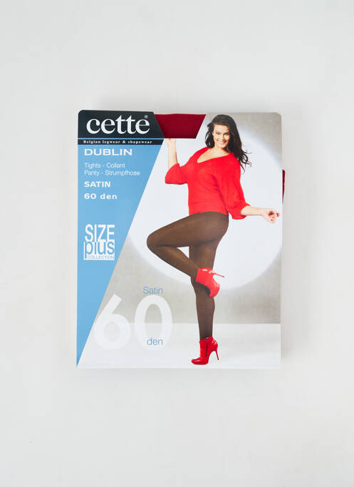 Collants rouge CETTE pour femme