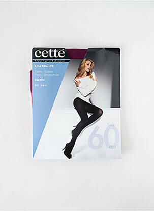 Collants elastique à la taille violet CETTE femme