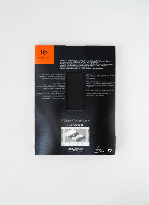 Collants gris fonce DORE DORE pour femme