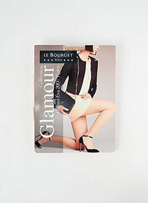 Collants imprimé pois chair LE BOURGET femme