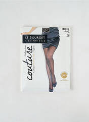 Collants marron LE BOURGET pour femme seconde vue