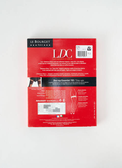 Bas beige LE BOURGET pour femme