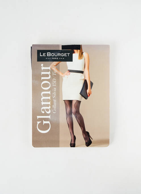 Collants noir LE BOURGET pour femme