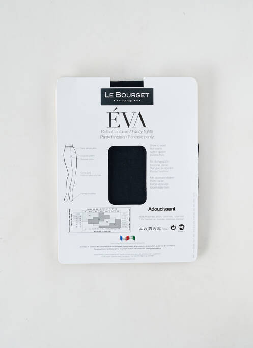 Collants noir LE BOURGET femme