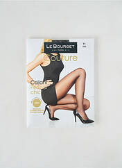 Collants marron fonce LE BOURGET pour femme seconde vue