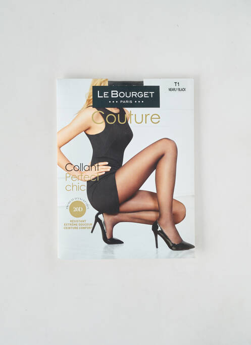 Collants marron LE BOURGET pour femme