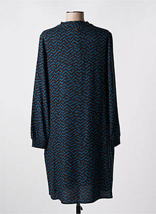 Robe courte manches longues manches longues bleu STREET ONE femme