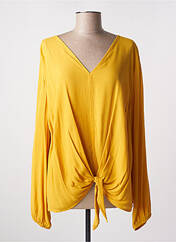 Blouse jaune PHILDAR pour femme seconde vue