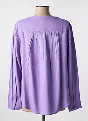 Blouse violet STREET ONE pour femme seconde vue