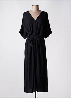 Robe longue noir STREET ONE pour femme