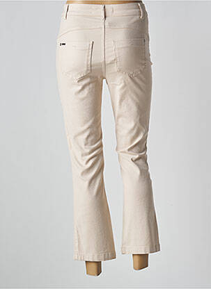 Jeans coupe droite taille haute taille haute beige STREET ONE femme