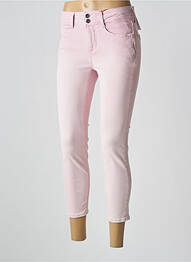 Jeans skinny stretch taille basse rose STREET ONE femme