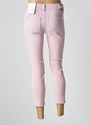 Jeans skinny stretch taille basse rose STREET ONE femme