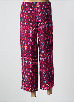 Pantalon 7/8 taille haute taille haute violet STREET ONE femme