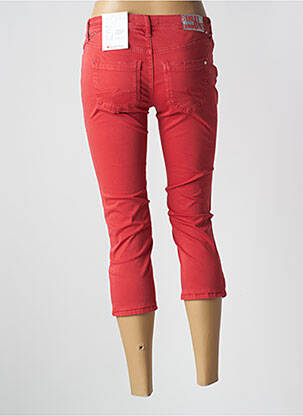 Pantacourt stretch taille basse orange STREET ONE femme
