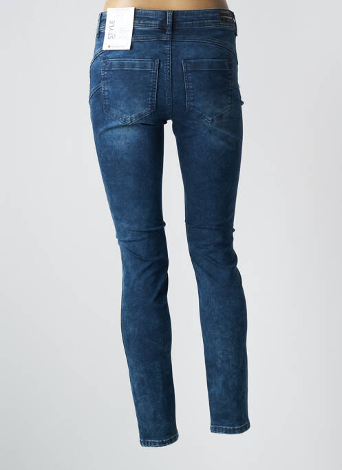 Jeans coupe slim bleu STREET ONE pour femme