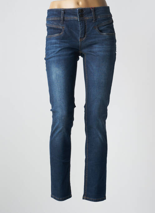 Jeans coupe slim bleu STREET ONE pour femme