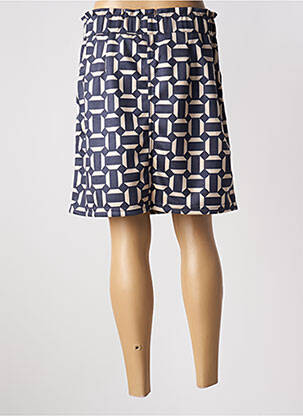 Jupe courte poches bleu STREET ONE femme