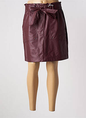 Jupe courte poches rouge STREET ONE femme
