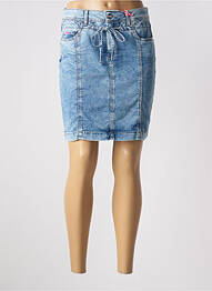 Jupe courte poches bleu STREET ONE femme